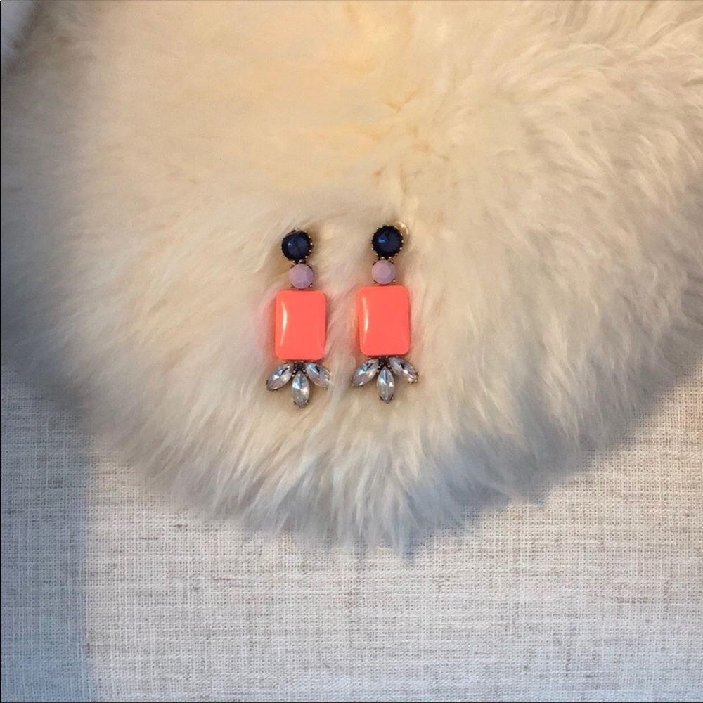 J-Crew crystal earrings